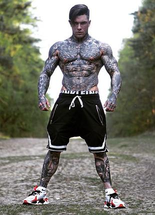Шорты мужские спортивные "fitness wolf" 4xl