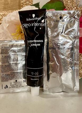 Фарба для волосся schwarzkopf oleo intense lightening cream 12-00