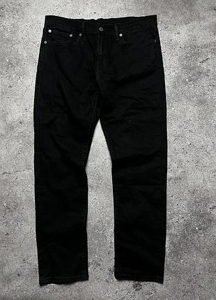 Базові чорні джинси levi’s 511 32/30