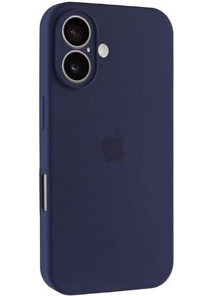 Чохол fiji silicone case full camera для apple iphone 17 бампер накладка із захистом камери dark blue