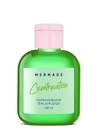 Гель для душа mermade countrycation парфюмированный 100 мл daily skin care