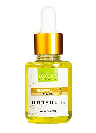 Масло для кутикулы beauty luxury ароматизированное 30 мл ананас