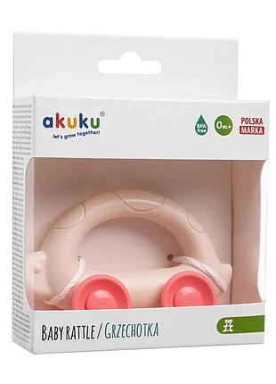 Погремушка прорезыватель akuku черепашка (a0542) 2