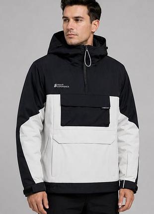 Сноубордичний анорак чоловічий high experience black/grey