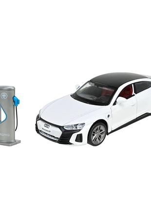 Іграшкова моделька автопром 1:36 audi rs etron gt світло-звукові ефекти рухомі елементи кузова (68717wt)