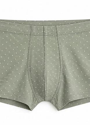 Трусы-боксеры для мужчины h&m 0564310-9 m зеленый