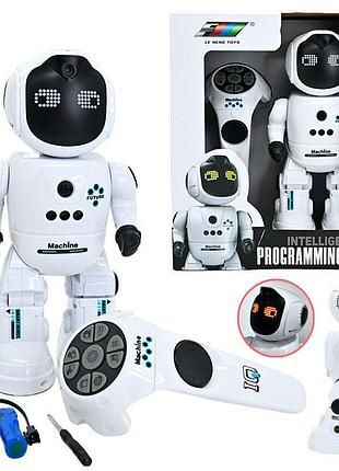 Інтерактивний робот на радіокеруванні programming robot із світло-звуковими ефектами (k46) 2