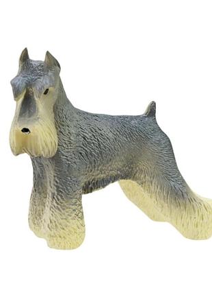 Дитяча іграшкова фігурка тварини "schnauzer" tbs086-12