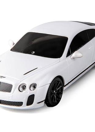 Машина акумуляторна bently gt supersport біла (27040wt)