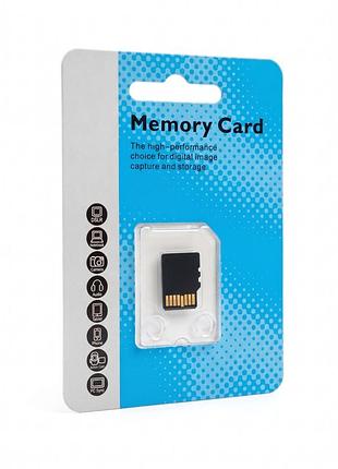 Карта памяти memory card microsd 2 гб (высокая скорость чтения с адаптером в комплекте)