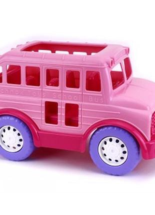 Игрушка технок школьный автобус розовый (th7129)