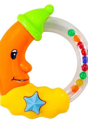 Брязкальце biba toys кільце місяць (асорт.) (pp607)