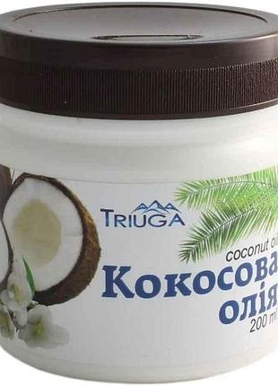Олія волосся і тіла 200мл натуральна кокосова тм triuga