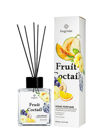 Аромадифузор для дому bogenia fruit coctail парфумований 100 мл (bg360.008)
