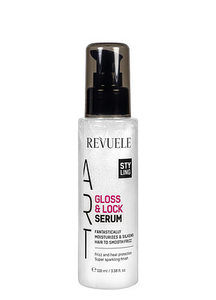 Сыворотка для фиксации и блеска волос с шиммером revuele gloss lock serum, 100 мл daily skin care