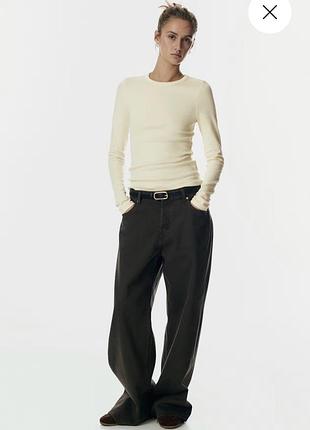 Лонгслів жіночий базовий  h&m 2