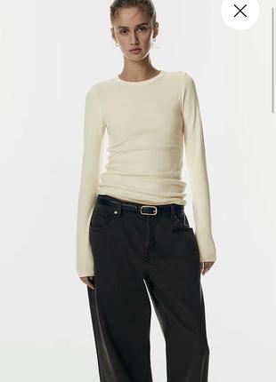 Лонгслів жіночий базовий  h&m