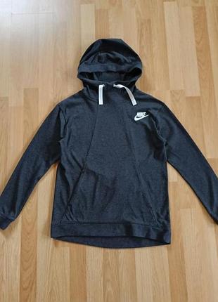 Базове жіноче сіре худі nike