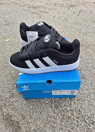 Кросівки унісекс adidas campus 00s чорні, розмір 39