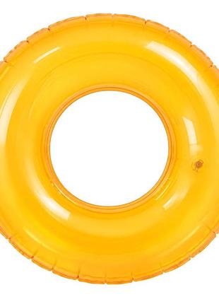 Детский надувной круг 59260(yellow) желтый 76см