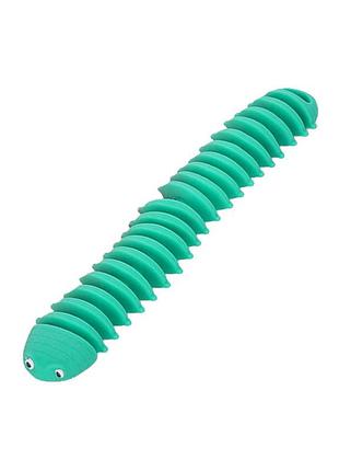 Детская игрушка-антистресс "гусеница" ms 3657(green) 21 см