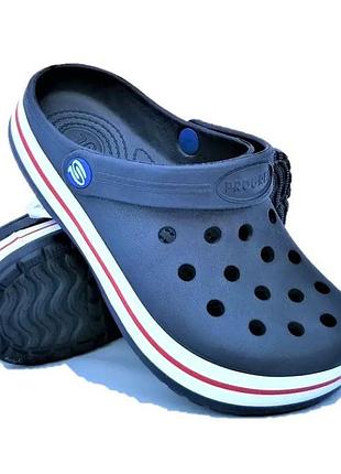 Жіночі капці crocs сині крокси шльопанці сланці (розміри: 36,37)