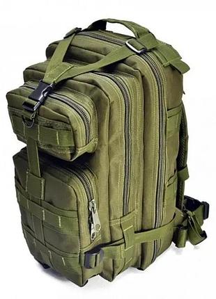 Тактичний рюкзак для військових oxford 800d 25 л олива