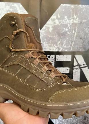 Тактичні черевики демісезонні для військових tactical boots койот