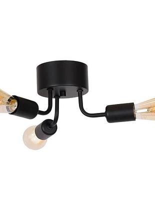 Люстра лофт потолочная е27 bk (bl-698с/3) brille 24-989
