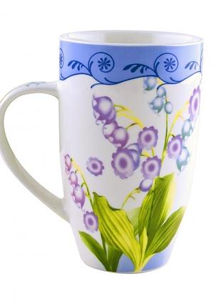 Кружка з квітами №3 np44cup3