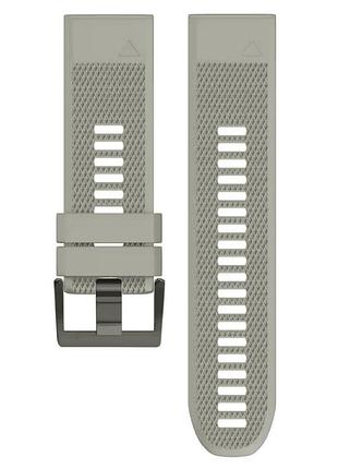Силиконовый ремешок primo для часов garmin forerunner 935 / forerunner 945 - grey