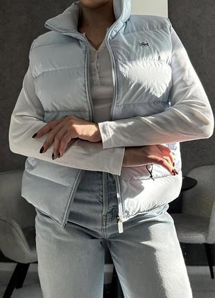 Жіноча пухова жилетка lacoste оригінал