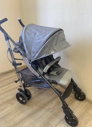 Коляска прогулянкова chicco lite way сіра