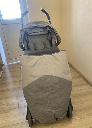 Коляска прогулянкова chicco lite way сіра 4