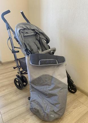 Коляска прогулянкова chicco lite way сіра 8