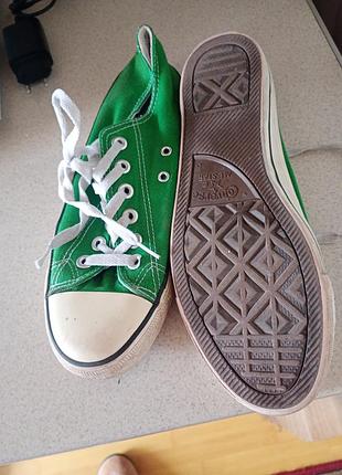Кеди унісекс converse зелені 3