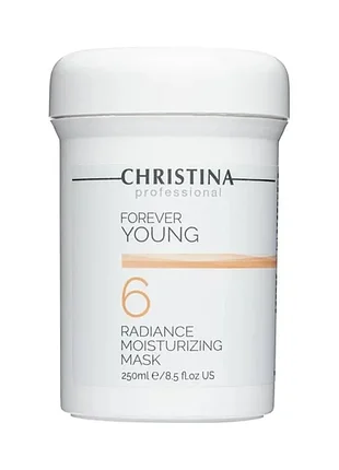 Увлажняющая маска «сияния» (шаг 6) christina forever young radiance moisturizing mask 250 мл