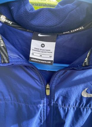Вітровка жіноча nike бігова синя 4