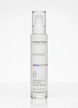 Сироватка-еліксир з екстрактом безсмертника (крок 8) christina nuance immortelle-infused elixir serum 100 мл