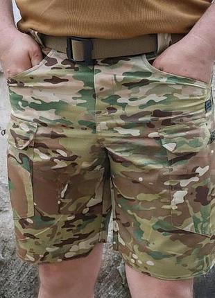 Тактические шорты для военные многофункциональные рип-стоп мультикам