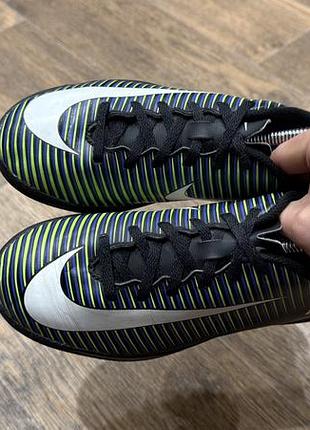 Сороконожки nike mercurial x vortex, размер 37,5 2