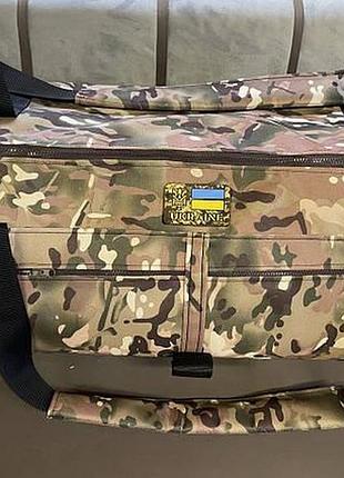 Тактическая сумка баул для военных 120 l мультикам