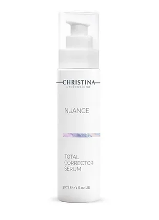 Корегувальна сироватка «тоталь» christina nuance total corrector serum 30 мл