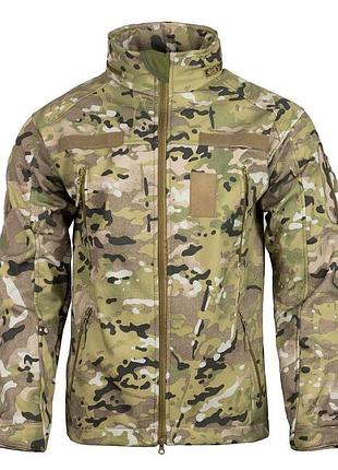 Тактическая куртка демисезонная для военных softshell -10 +15 с мультиками
