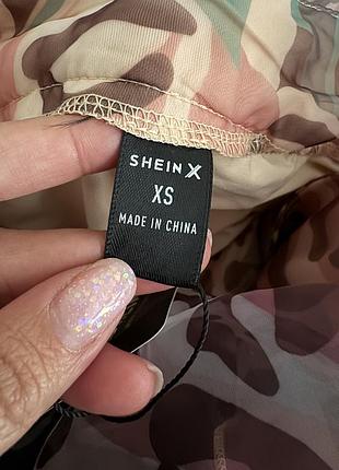 Прозора спідниця зі шлейфом shein 7