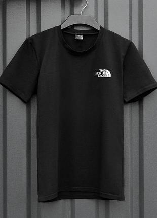 Мужская футболка the north face черная спортивная хлопковая тенниска зе норт фейс на лето l (b)