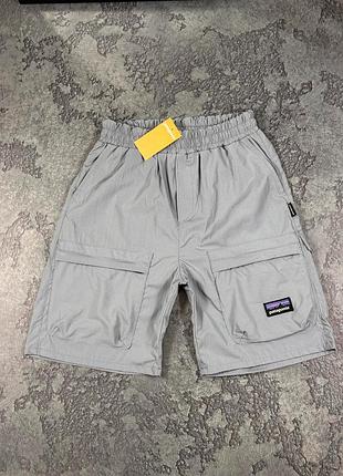 Мужские шорты patagonia серые из плащевки карго патагония xxl (b)