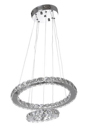 Люстра подвесная с пультом led 48w ww+nw+cw ch (br-988s/2) brille 22-867