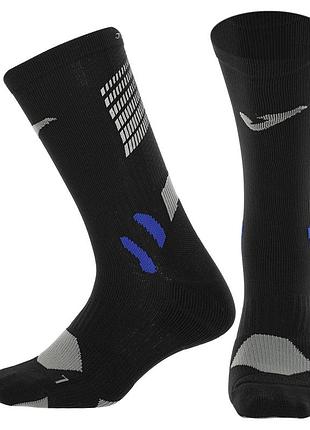 Носки спортивные унисекс высокие joma compression 400287-100 размер 35-50 черный