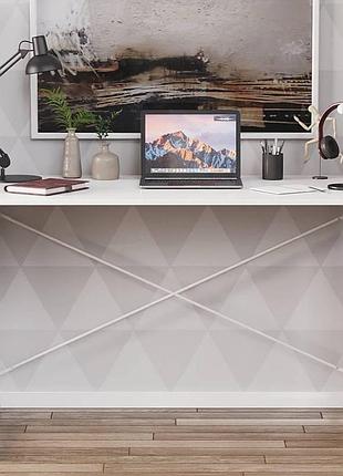 Письменный стол ferrum-decor коннект 75x120x60 см белый дсп 16мм (frd-104207)